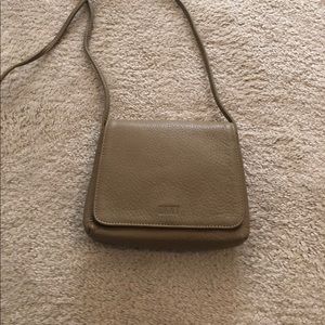 DKNY leather crossbody bag.